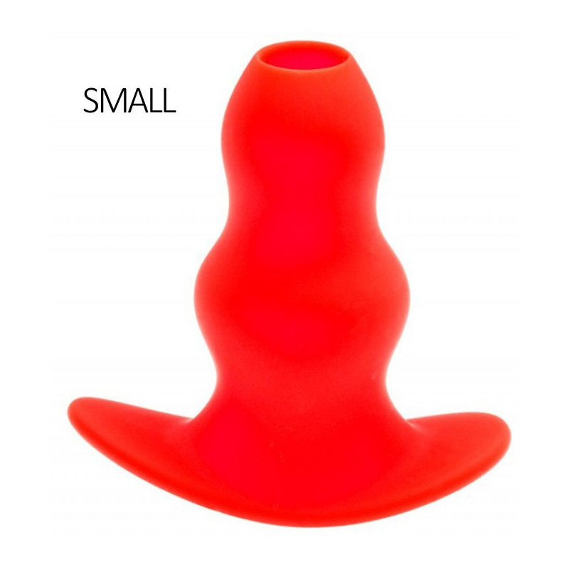 MK Toys Plug Tunnel Stretch Rouge Small 11 x 5 cm